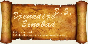 Đenadije Sinobad vizit kartica